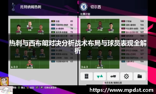 热刺与西布朗对决分析战术布局与球员表现全解析